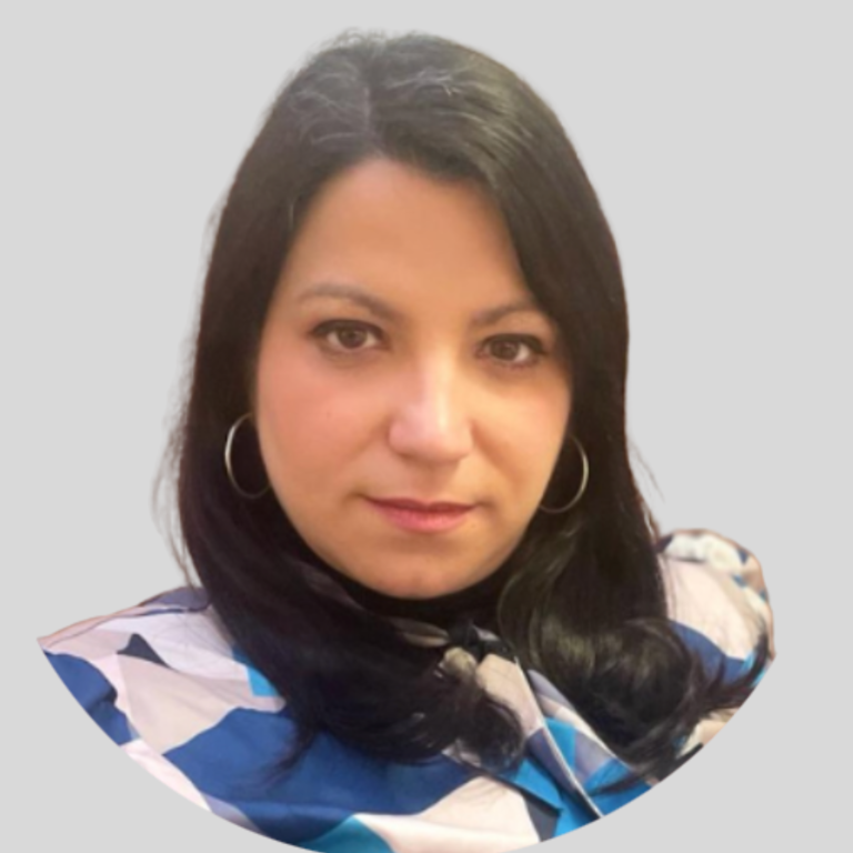 cofundadora de In CoDe y promotora de partecipación feminista Retrato de una de las cofundadoras de In CoDe, activista feminista y tecnopolítica comprometida con la justicia social y la participación di